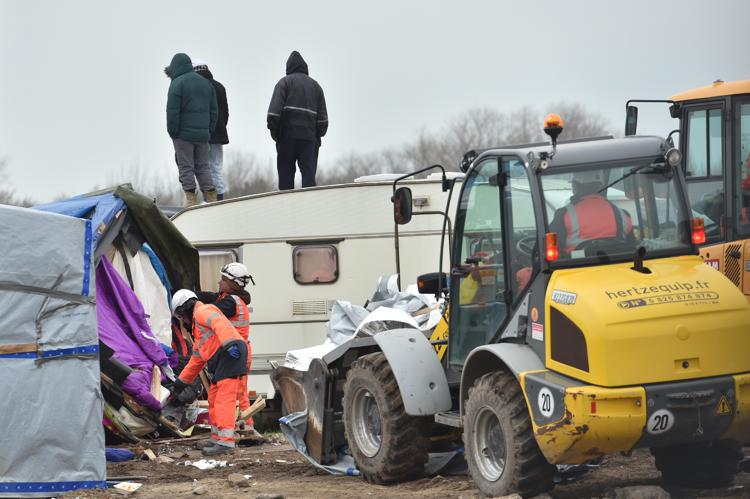 Lo sgombero a Calais (Afp) - AFP