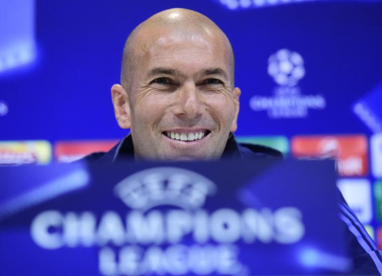Il tecnico del Real Madrid Zinedine Zidane (Foto Afp) - AFP