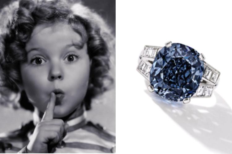 Shirley Temple, all'asta l'anello con diamante della leggendaria 'riccioli d'oro'