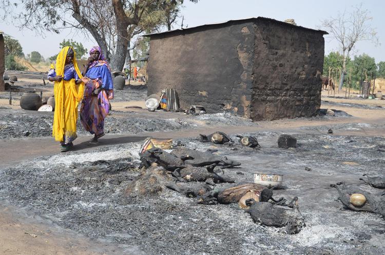 Un attacco a Maiduguri, capitale dello Stato nigeriano del Borno (Immagine di repertorio, AFP) - (AFP)