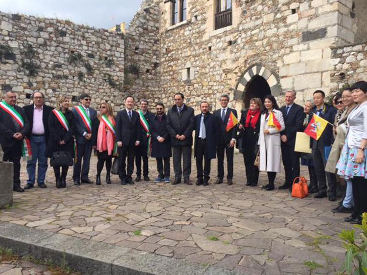 Turismo: concluso viaggio in Sicilia delegazione cinese del Cpaffc