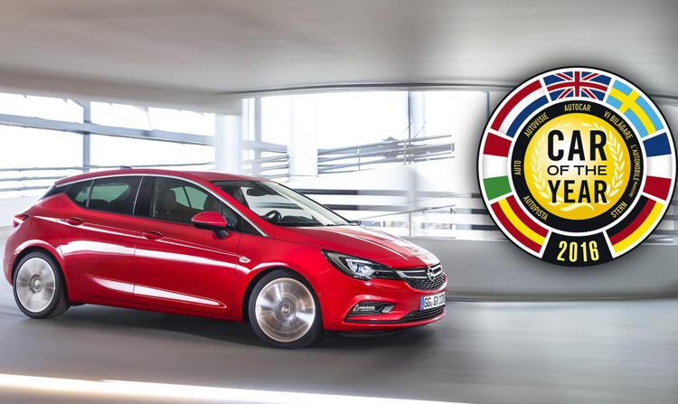 Opel: all'Astra il premio 'Auto dell'Anno 2016'