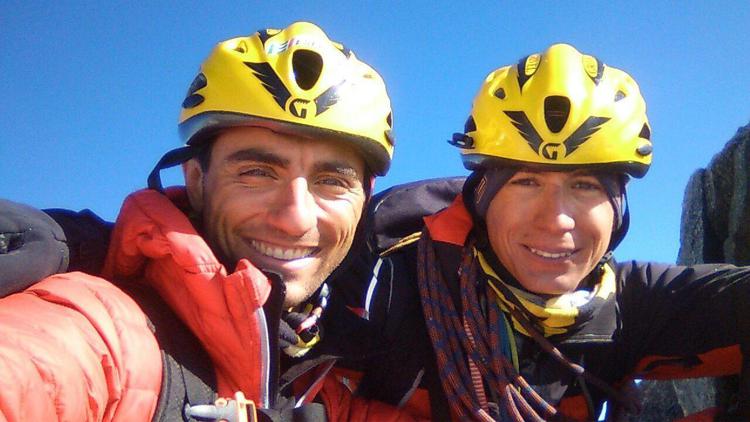 (I due alpini Marco Farina e Francois Cazzanelli)