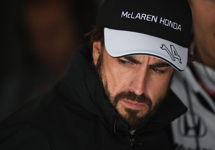 Il pilota dela McLaren HondaFernando Alonso  (Foto Afp) - AFP