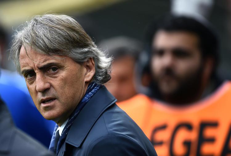 Il tecnico dell'Inter, Roberto Mancini (Foto AFP) - AFP