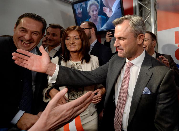 Il candidato presidente dell'Austria Norbert Hofer (foto Afp) - AFP