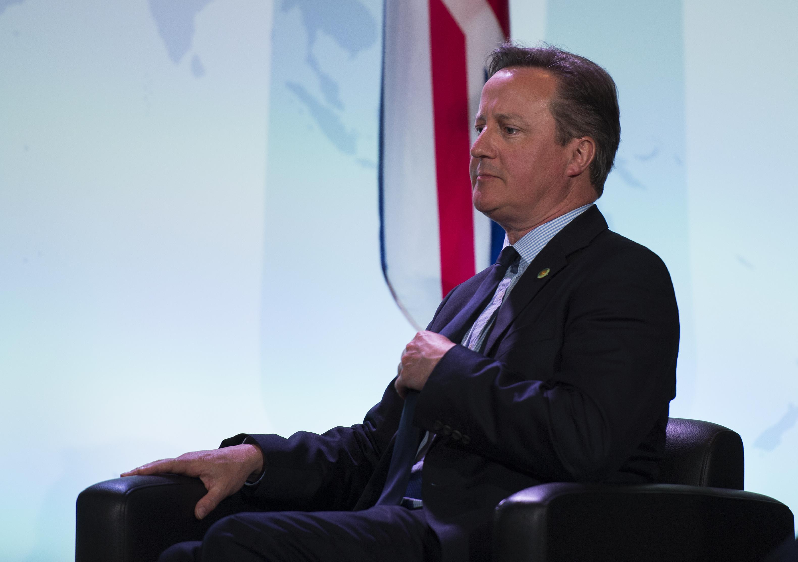 Il premier britannico David Cameron (Foto Afp)