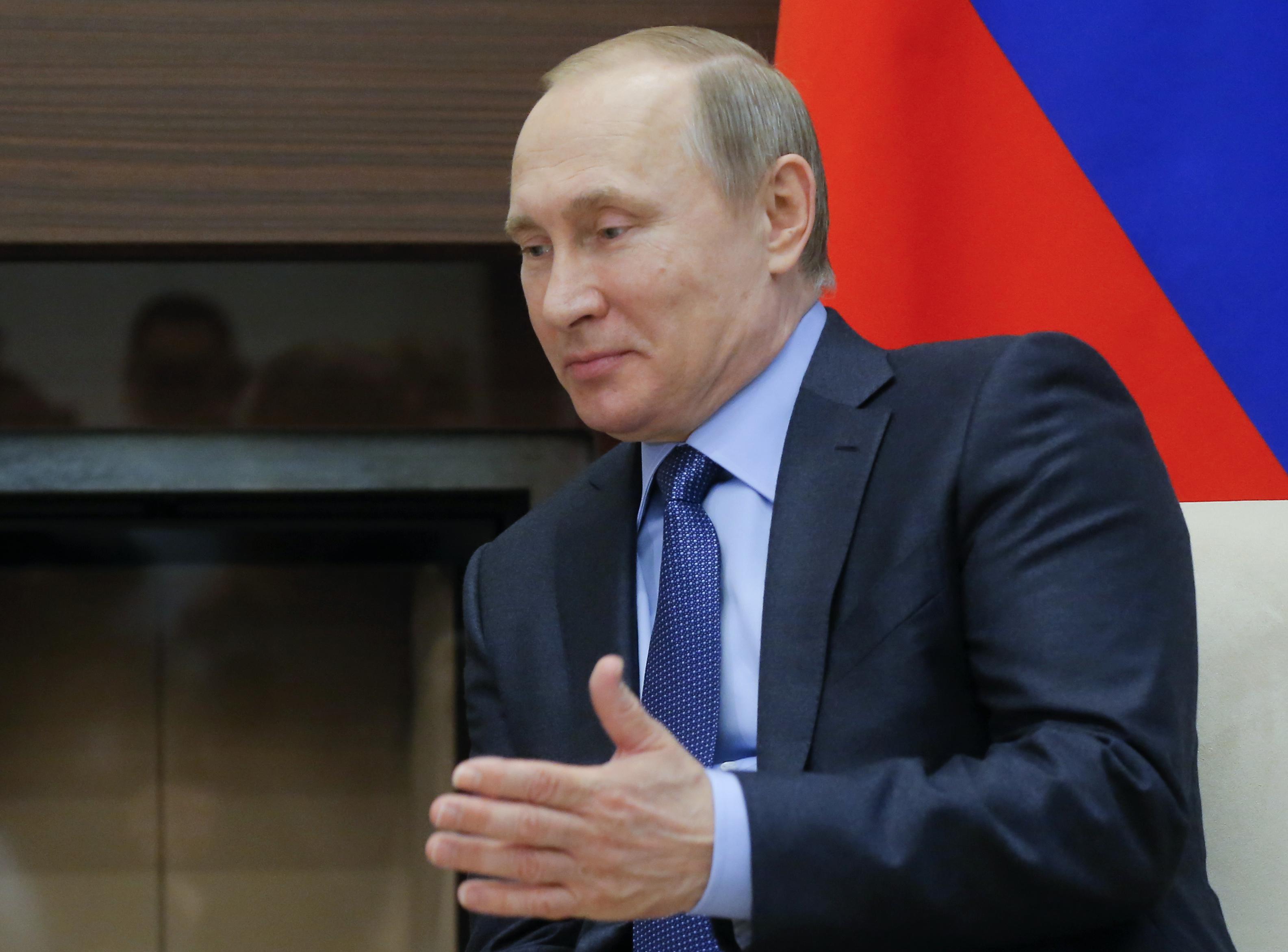 Il presidente russo, Vladimir Putin (foto Afp)