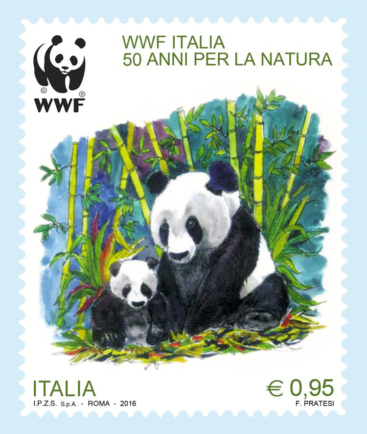 Poste: francobollo celebrativo per i 50 anni del Wwf Italia