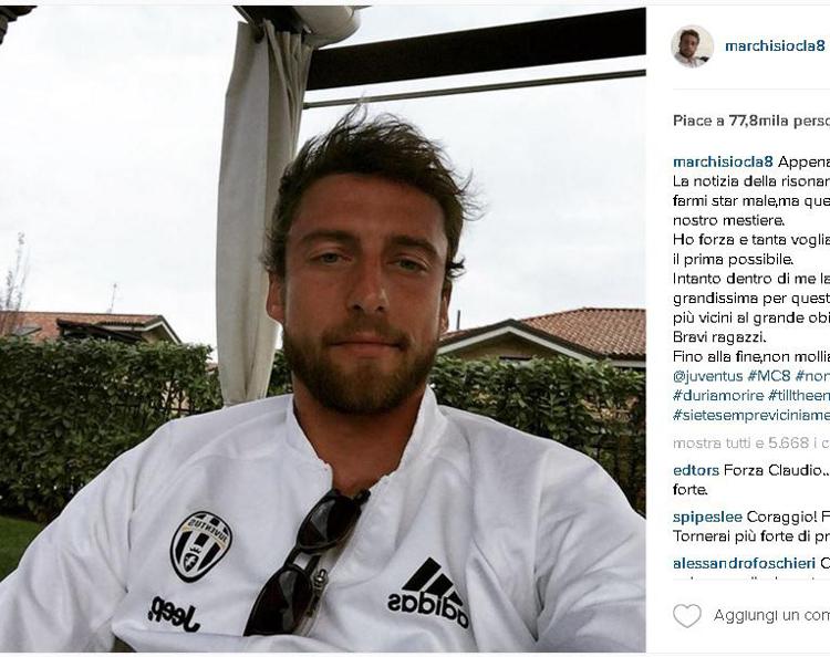 Dal profilo Instagram di Claudio Marchisio