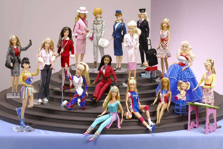 Barbie e le sue innumerevoli carriere, oltre 156 a partire dal 1959 (foto ©Mattel Inc.)