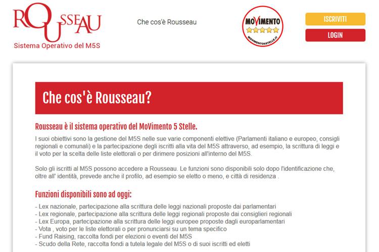 Muore Casaleggio, nasce Rousseau: online la nuova piattaforma operativa del M5S