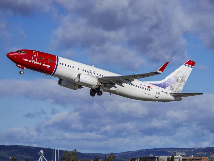 Trasporto aereo: Norwegian, 3 nuove rotte in partenza da Roma