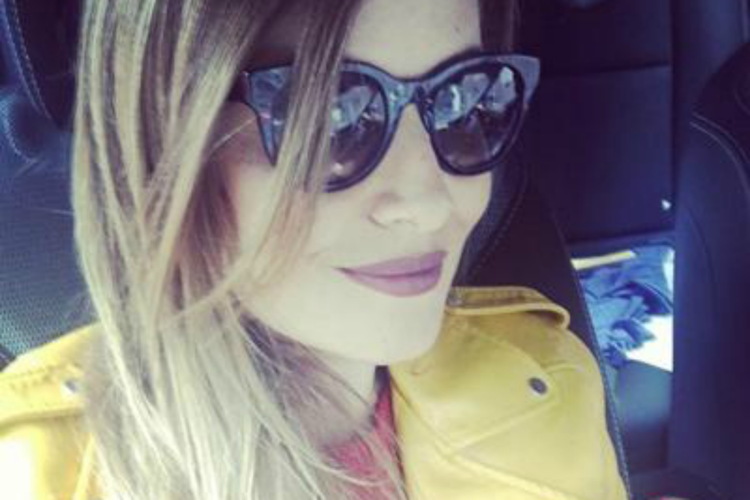 Selvaggia Lucarelli e il 'chiodo giallo' (Instagram)