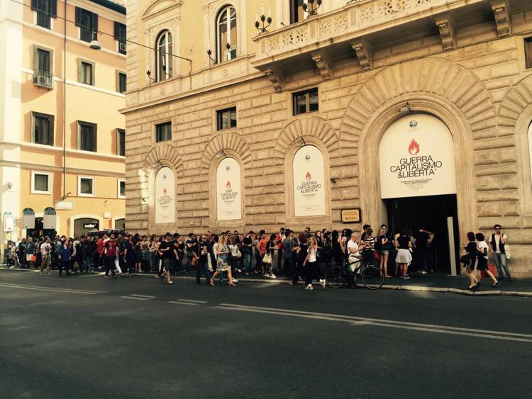 Mostre: Banksy a Roma, è boom di visite, 6.211 visitatori in meno di 7 giorni
