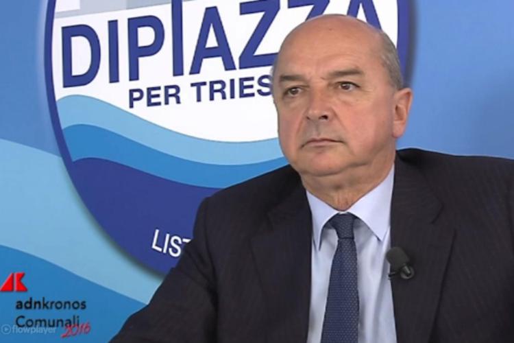 Roberto Dipiazza, candidato sindaco del centrodestra a Trieste