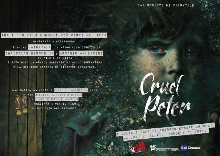 Cinema: al via riprese di 'Cruel Peter', nuovo film di Bisceglia e Malgarini