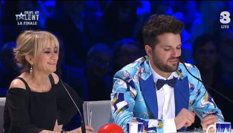 FLuciana Littizzetto e Frank Matano (Italia's Got Talent /tv8)