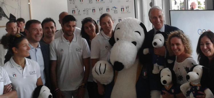 Rio 2016, Snoopy nuovo atleta 'azzurro'