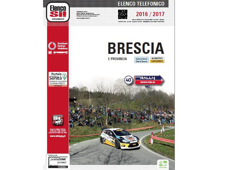 Elenco Sì! 2016/2017 di Brescia e provincia si presenta con il 40°Rally Mille Miglia in copertina
