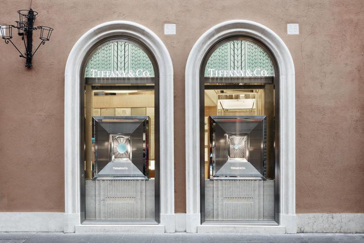 La nuova boutique di Tiffany&Co. a Roma in via Condotti
