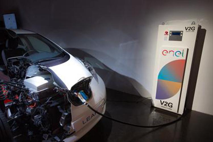 Enel: con Nissan sperimenta il 'vehicle-to-grid' in Regno Unito