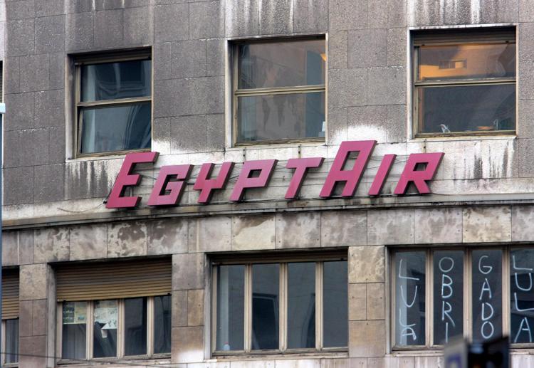 Sede della compagnia aerea egiziana Egypt Air (FOTOGRAMMA) - (FOTOGRAMMA)