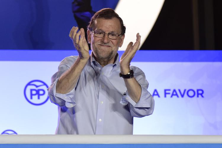 Nella foto Mariano Rajoy (Foto Afp) - AFP