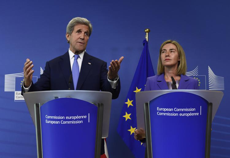 John Kerry e Federica Mogherini (Afp) - AFP