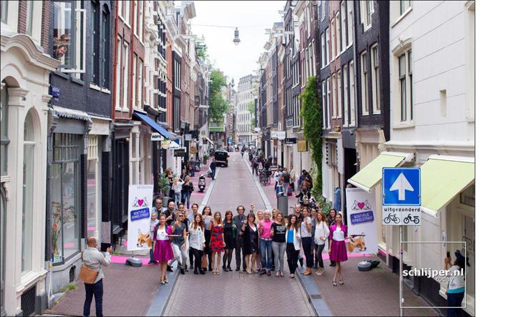 Hartenstraat, la 'fur free shopping street' di Amsterdam