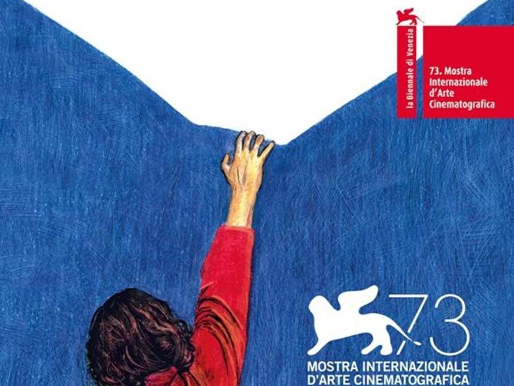 Il manifesto della 73esima Mostra del Cinema di Venezia