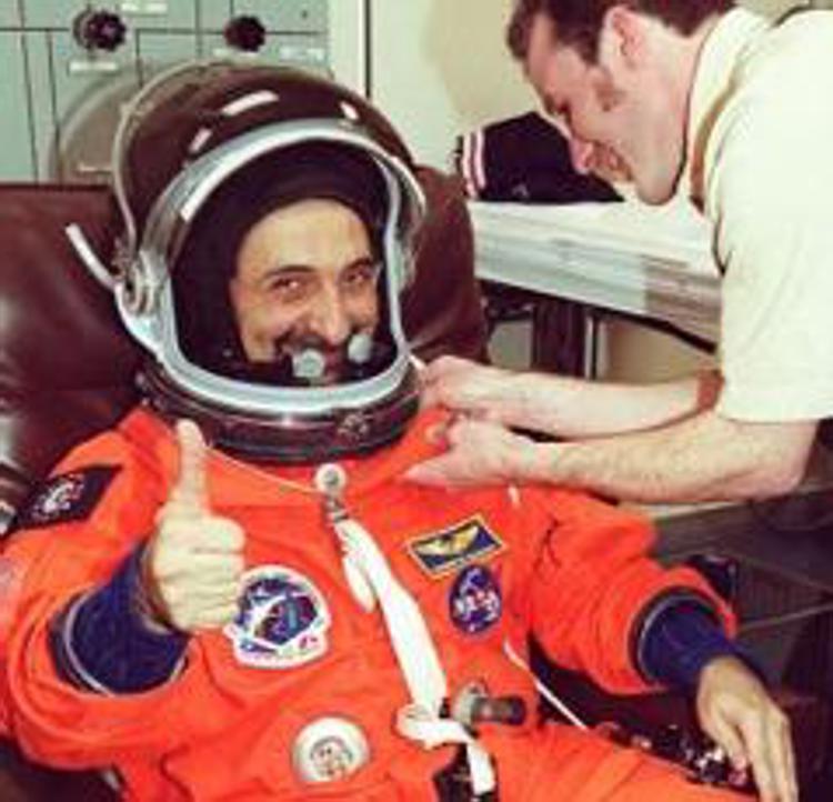 L'astronauta Umberto Guidoni (Foto ASI)