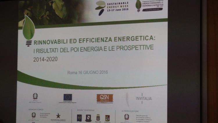 Sostenibilità: con 'Poi Energia' realizzati 2.553 progetti di enti e imprese