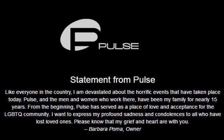 (Home page del sito del Pulse) 