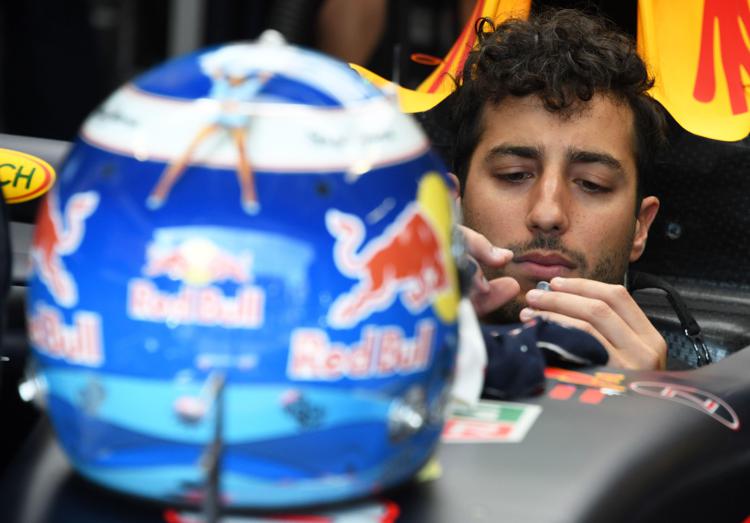 Il pilota australiano della Red Bull Racing Daniel Ricciardo  (Foto Afp) - AFP