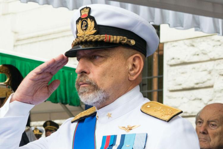 Il Capo di Stato Maggiore della Marina militare, ammiraglio Giuseppe De Giorgi (Uff.Stampa M.M.)