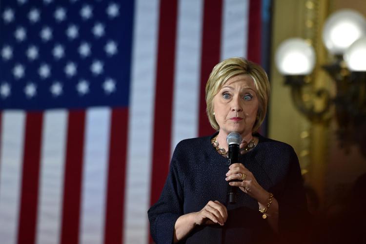 La candidata democratica alla  presidenza Hillary Clinton (AFP PHOTO)
