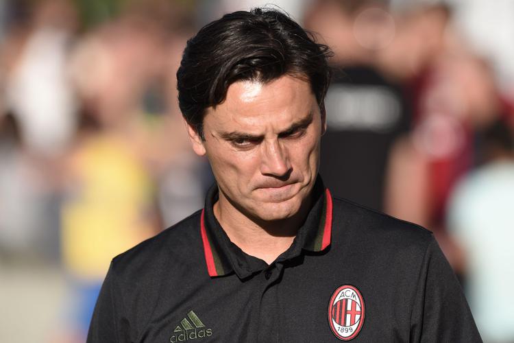 Il nuovo tecnico del Milan, Vincenzo Montella  (Foto Afp) - AFP