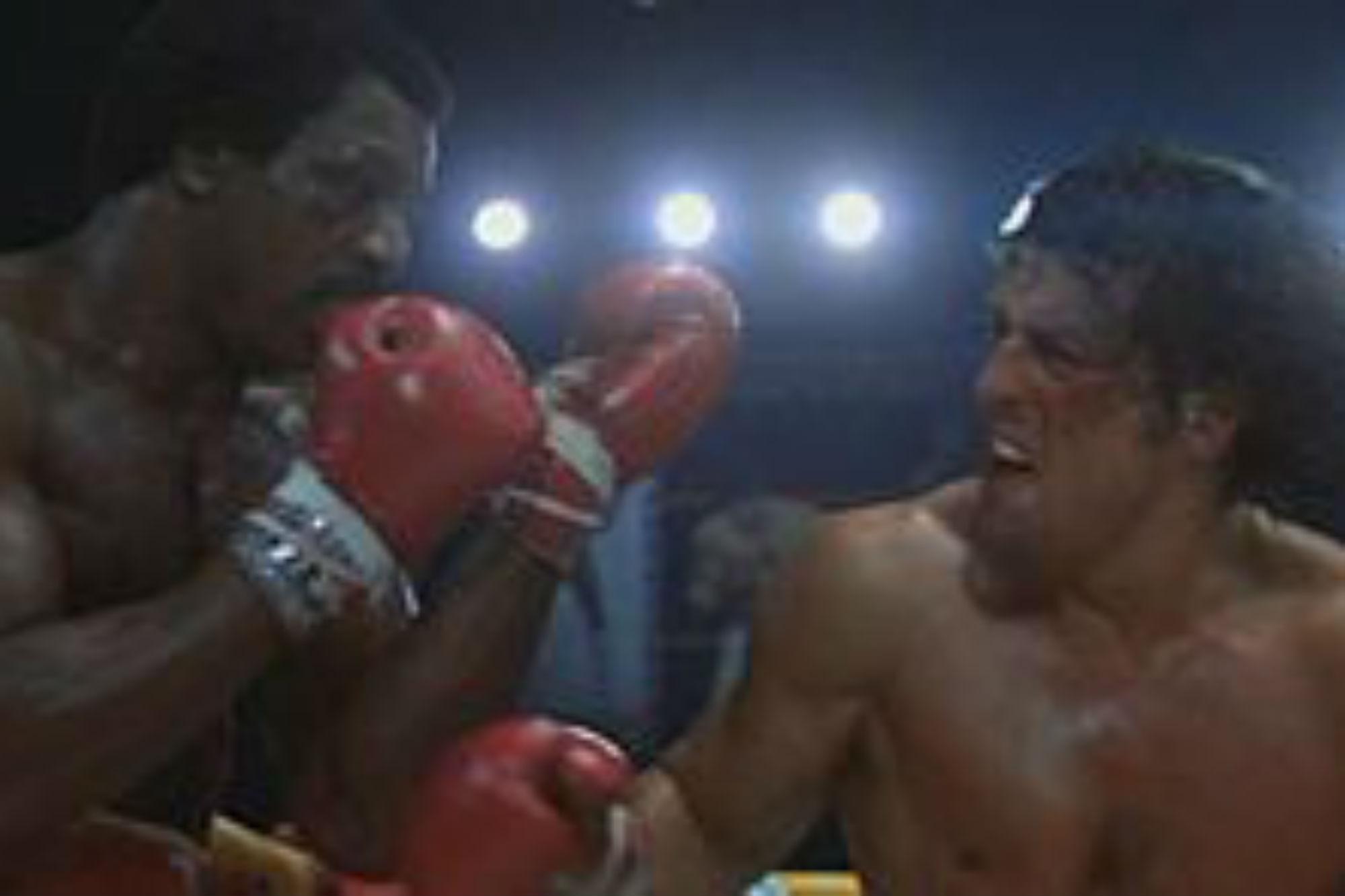 Sylvester Stallone nel film 'Rocky 2'