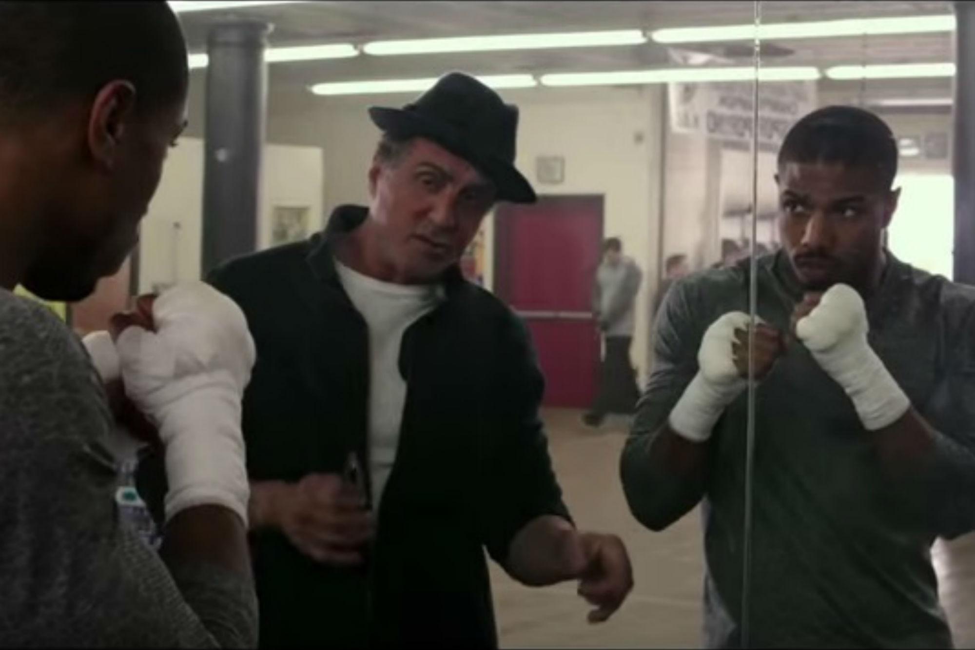 Sylvester Stallone nel film 'Creed'