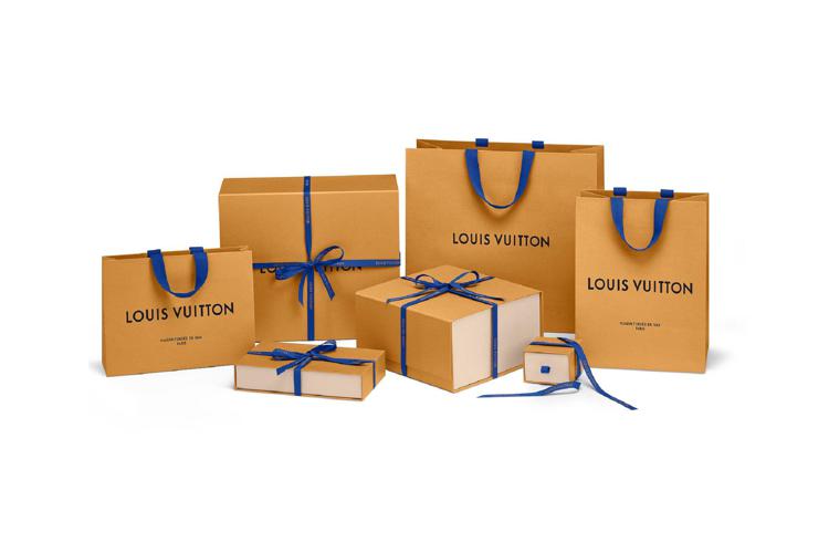 Il nuovo packaging 'Imperial Saffron' di Louis Vuitton