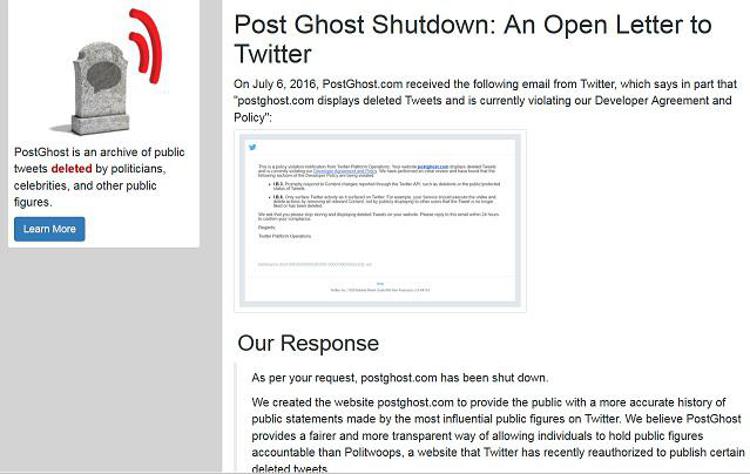'Shutdown', PostGhost ha chiuso i battenti
