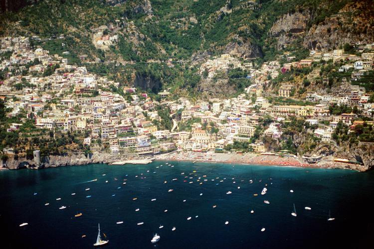 Veduta aerea di Capri (Fotogramma) - FOTOGRAMMA
