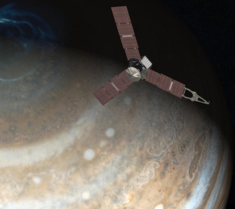 La sonda Juno della Nasa (Foto NASA)