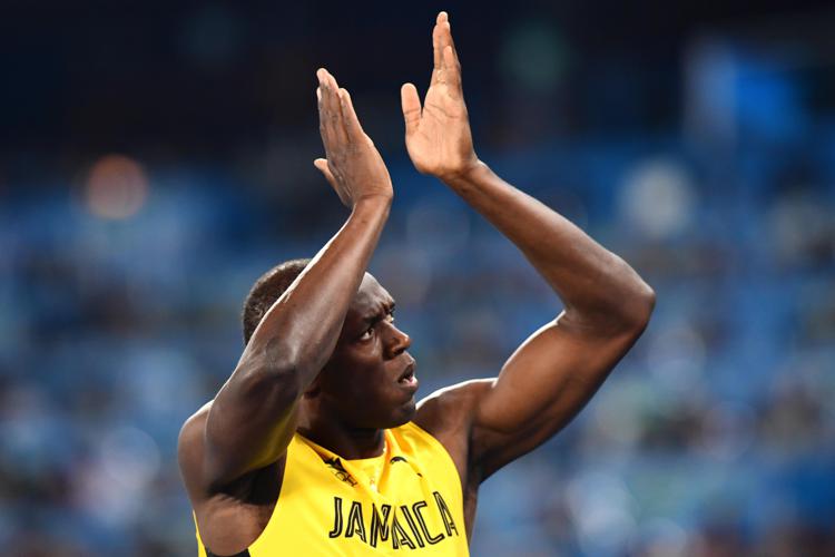 Il velocista giamaicano Usain Bolt  - AFP