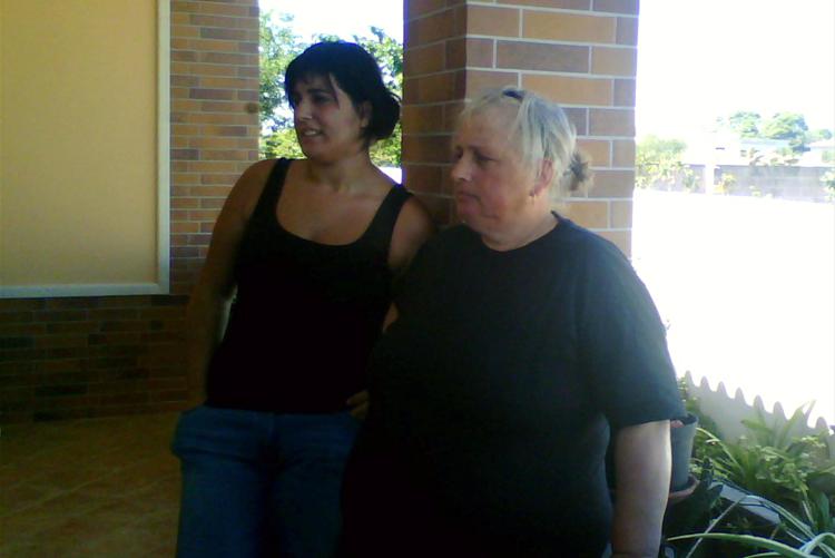 Nella foto Sabrina Misseri con la madre Cosima (Fotogramma) - FOTOGRAMMA