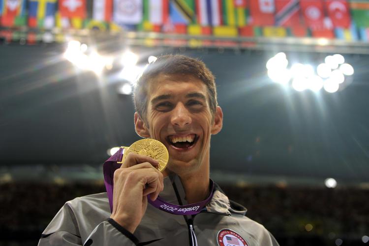 Michael Phelps (foto Afp) - AFP