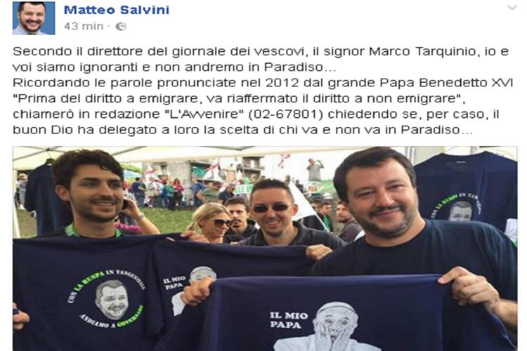 Matteo Salvini (Facebook)