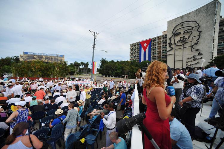 Plaza de la Revolution, L'Avana (FOTOGRAMMA) - (FOTOGRAMMA)
