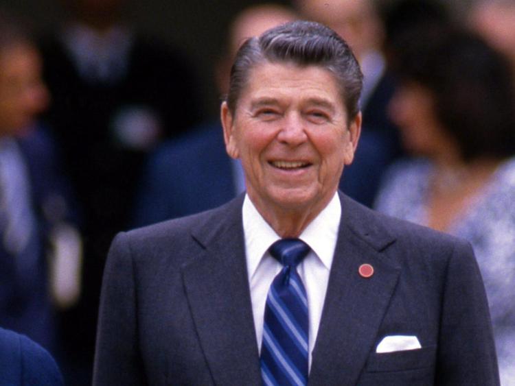 Ronald Reagan nel 1983 (Foto Fotogramma)